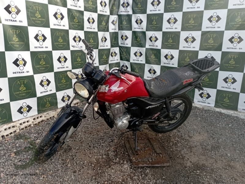HONDA/CG 125 FAN ES - leilão extrajudicial - Não informado BR - lance mínimo R$ 800