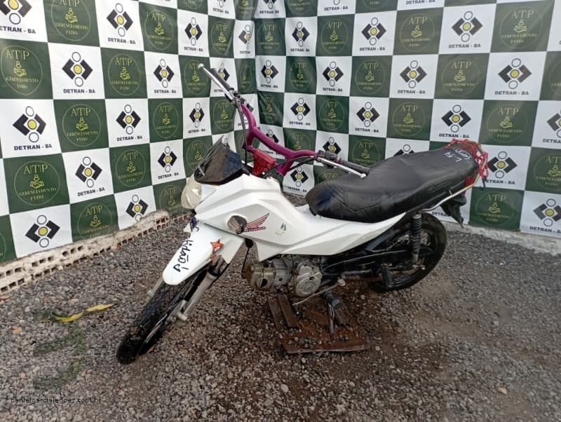 HONDA/POP 110I - leilão extrajudicial - Não informado BR - lance mínimo R$ 1.000