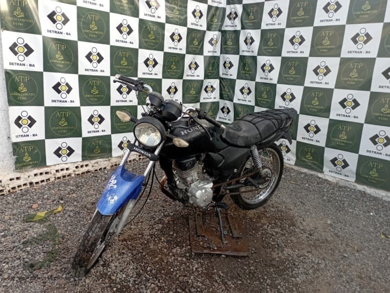 HONDA/CG 125 FAN - leilão extrajudicial - Não informado BR - lance mínimo R$ 800
