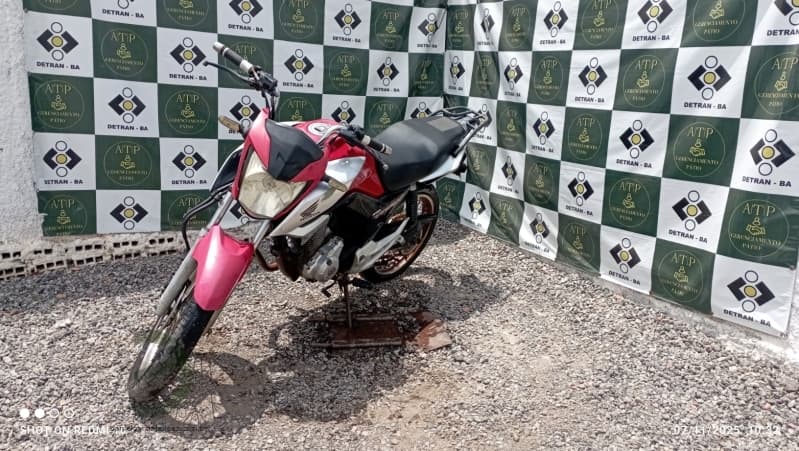 HONDA/CG 160 TITAN - leilão extrajudicial - Não informado BR - lance mínimo R$ 1.000
