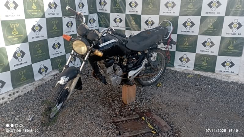 HONDA/CG 125 FAN - leilão extrajudicial - Não informado BR - lance mínimo R$ 500