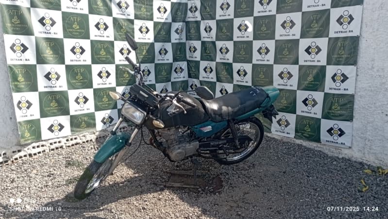 HONDA/CG 125 TITAN - leilão extrajudicial - Não informado BR - lance mínimo R$ 500