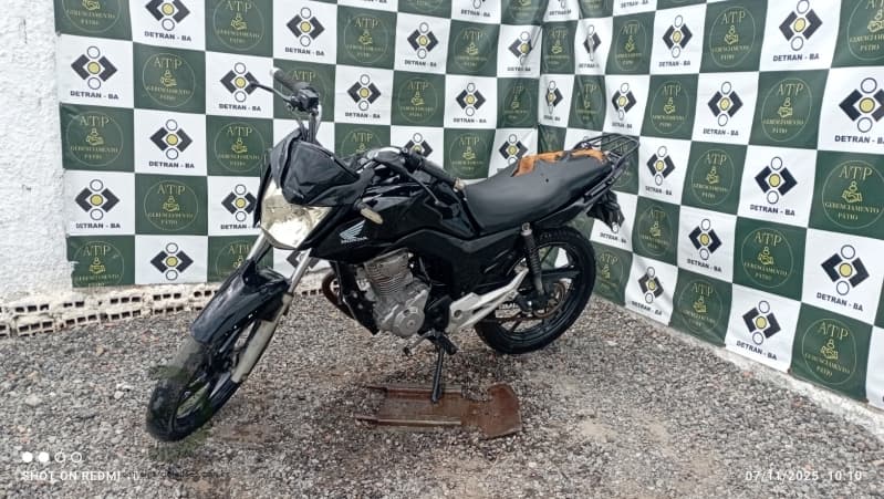 HONDA/CG 160 FAN - leilão extrajudicial - Não informado BR - lance mínimo R$ 500