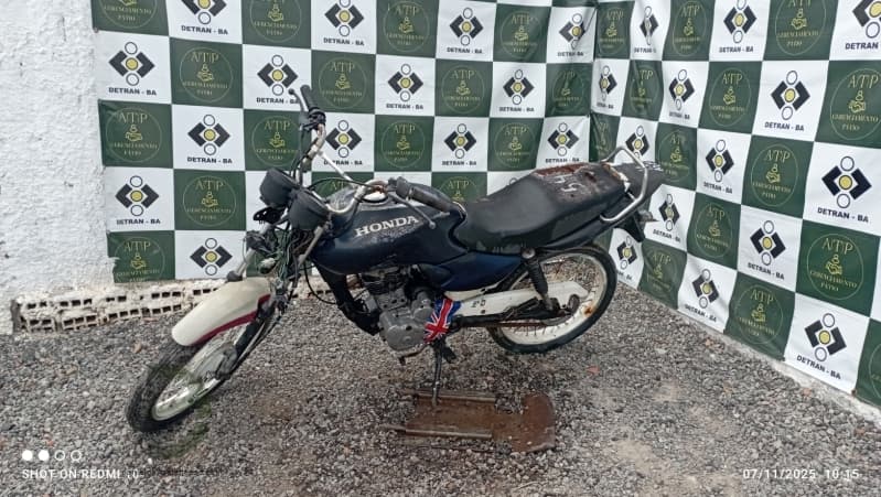 HONDA/CG 125 TITAN KSE - leilão extrajudicial - Não informado BR - lance mínimo R$ 500