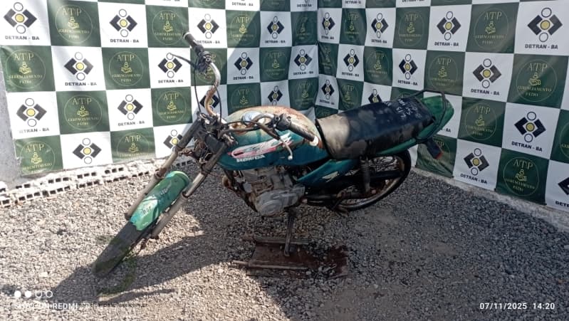 HONDA/CG 125 TITAN - leilão extrajudicial - Não informado BR - lance mínimo R$ 500