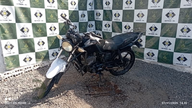 HONDA/CG 150 TITAN KS - leilão extrajudicial - Não informado BR - lance mínimo R$ 500