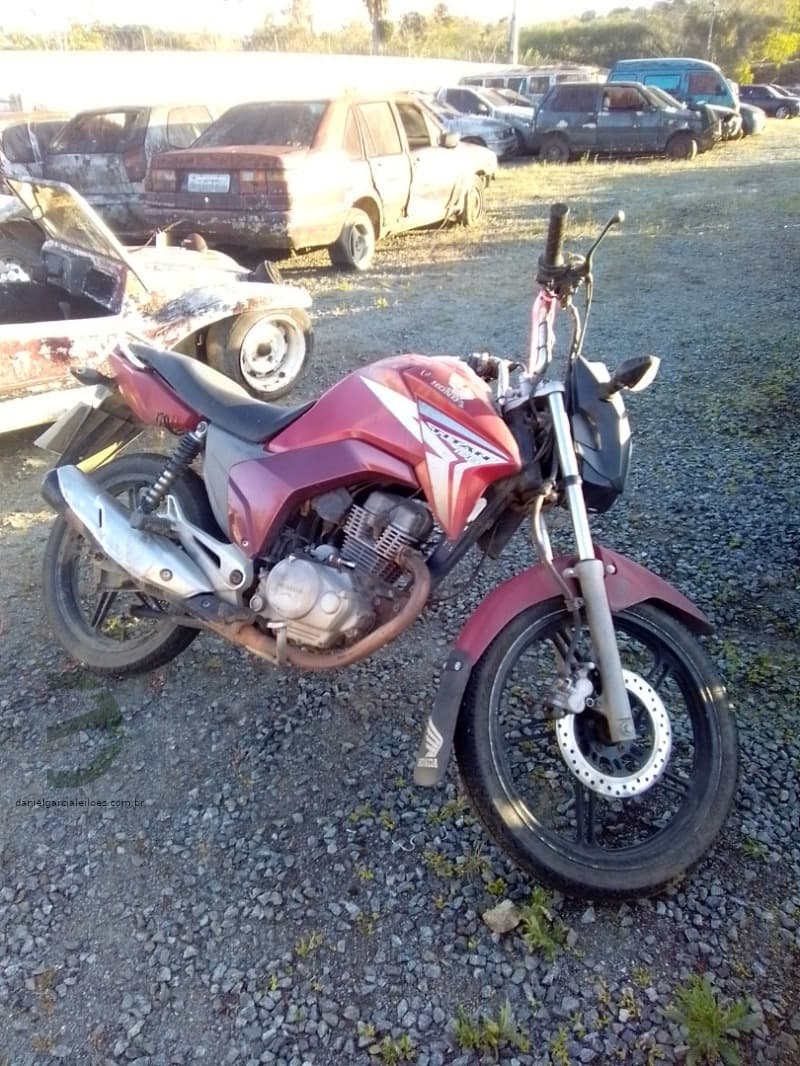 HONDA/CG 150 TITAN EX - leilão extrajudicial - Não informado BR - lance mínimo R$ 1.150