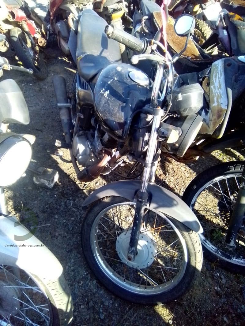 HONDA/CG 125 FAN KS - leilão extrajudicial - Não informado BR - lance mínimo R$ 650