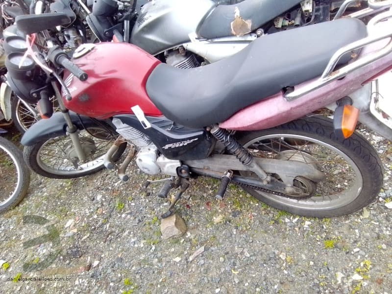 HONDA/CG 125 FAN ES - leilão extrajudicial - Não informado BR - lance mínimo R$ 700
