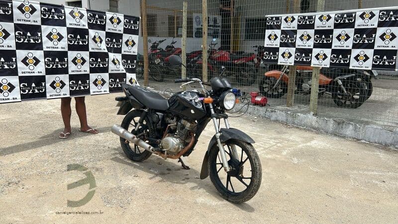 HONDA/CG 150 TITAN KS - leilão extrajudicial - Não informado BR - lance mínimo R$ 1.200