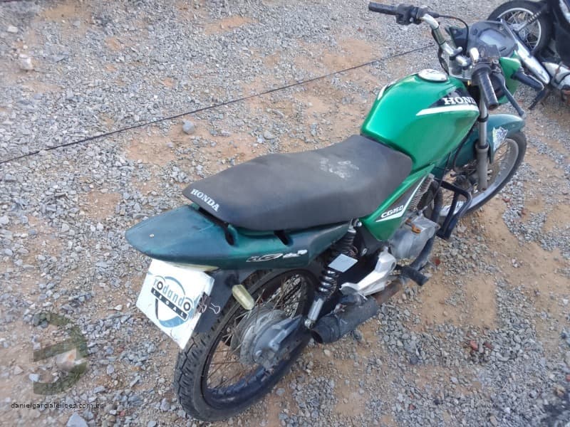 HONDA/CG 150 TITAN ESD - leilão extrajudicial - Não informado BR - lance mínimo R$ 500