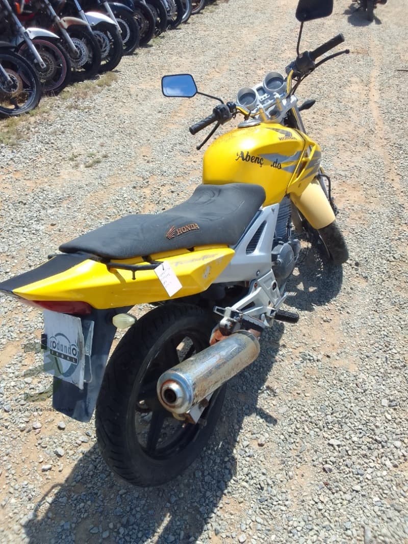 HONDA/CBX 250 TWISTER - leilão extrajudicial - Não informado BR - lance mínimo R$ 500