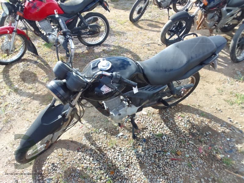 HONDA/CG 125 FAN ES - leilão extrajudicial - Não informado BR - lance mínimo R$ 700