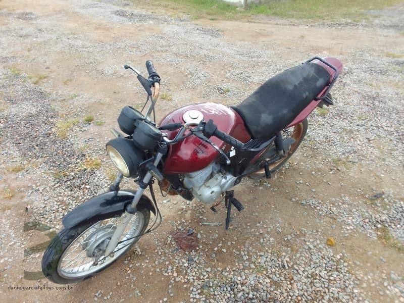 HONDA/CG 125 FAN KS - leilão extrajudicial - Não informado BR - lance mínimo R$ 700