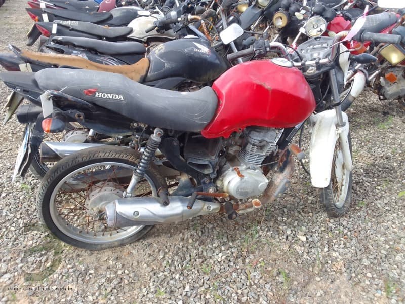 HONDA/CG 125 FAN KS - leilão extrajudicial - Não informado BR - lance mínimo R$ 800