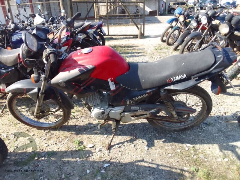 YAMAHA/YBR125 FACTOR K1 - leilão extrajudicial - Não informado BR - lance mínimo R$ 700