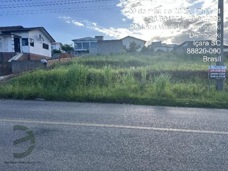 Imóvel - leilão extrajudicial - Içara SC - lance mínimo R$ 215.000