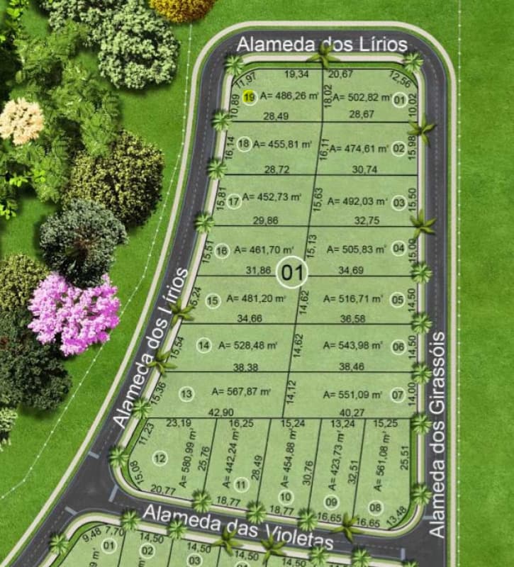 Item 001: LOTE NO LOTEAMENTO ECOVILLE Cidade: Porto Velho/RO Endereço: Imóvel de - Porto Velho/RO RO - lance mínimo R$ 3.554.091