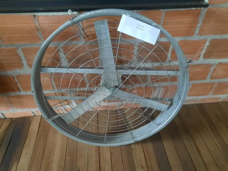 ventilador industrial - leilão extrajudicial - Não informado BR - lance mínimo R$ 420