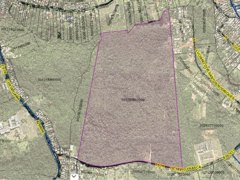 UMA GLEBA DE TERRAS de formato irregular, com 501.016,64m2 localizada no lugar d - Porto Alegre/RS RS - lance mínimo R$ 24.930.735