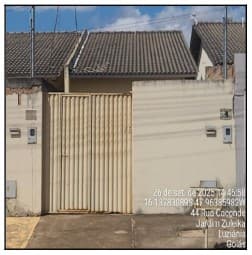 Casa - JARDIM ZULEIKA LUZIÂNIA GO - leilão extrajudicial - LUZIÂNIA GO - lance mínimo R$ 104.297