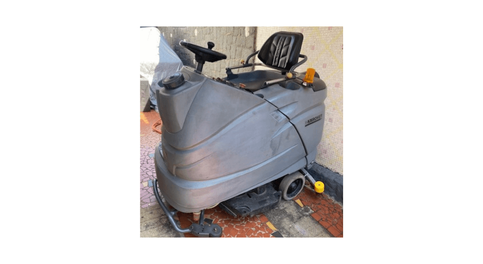 Máquina lavadora e secadora de pisos, marca Karcher SÃO CAETANO DO SUL SP - leilão judicial - SÃO CAETANO DO SUL SP - lance mínimo R$ 8.000