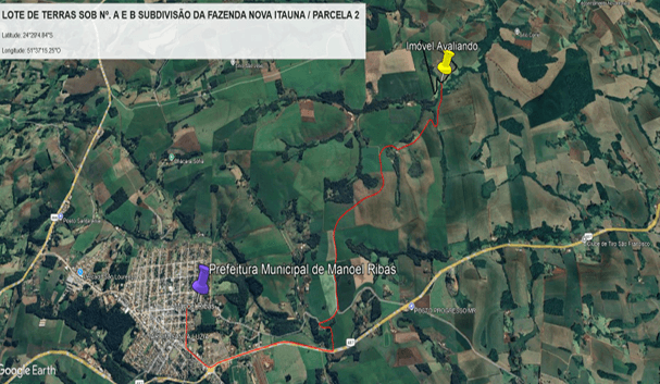 Área Rural com 32.0127ha - Zona Rural MANOEL RIBAS PR - leilão extrajudicial - MANOEL RIBAS PR - lance mínimo R$ 3.550.000