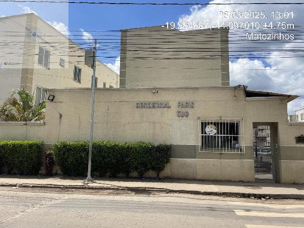 Apartamento - RES PARIS MATOZINHOS MG - leilão extrajudicial - MATOZINHOS MG - lance mínimo R$ 67.401