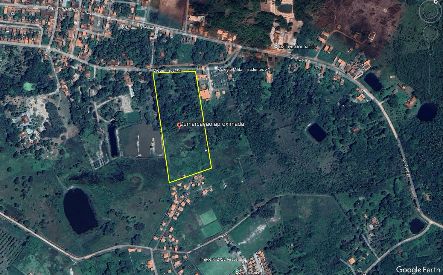 Terreno com 36.967,00 m² - Aviação ITAPECURU MIRIM MA - leilão extrajudicial - ITAPECURU MIRIM MA - lance mínimo R$ 1.000.000