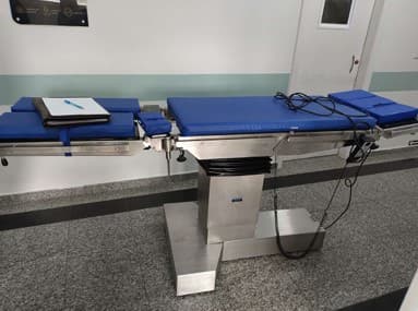 Mesa Cirúrgica elétrica SÃO PAULO SP - leilão judicial - SÃO PAULO SP - lance mínimo R$ 6.000