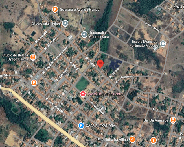 Terreno com 4.086,77 m² - Centro SÃO JOÃO DO PARAÍSO MA - leilão extrajudicial - SÃO JOÃO DO PARAÍSO MA - lance mínimo R$ 125.000