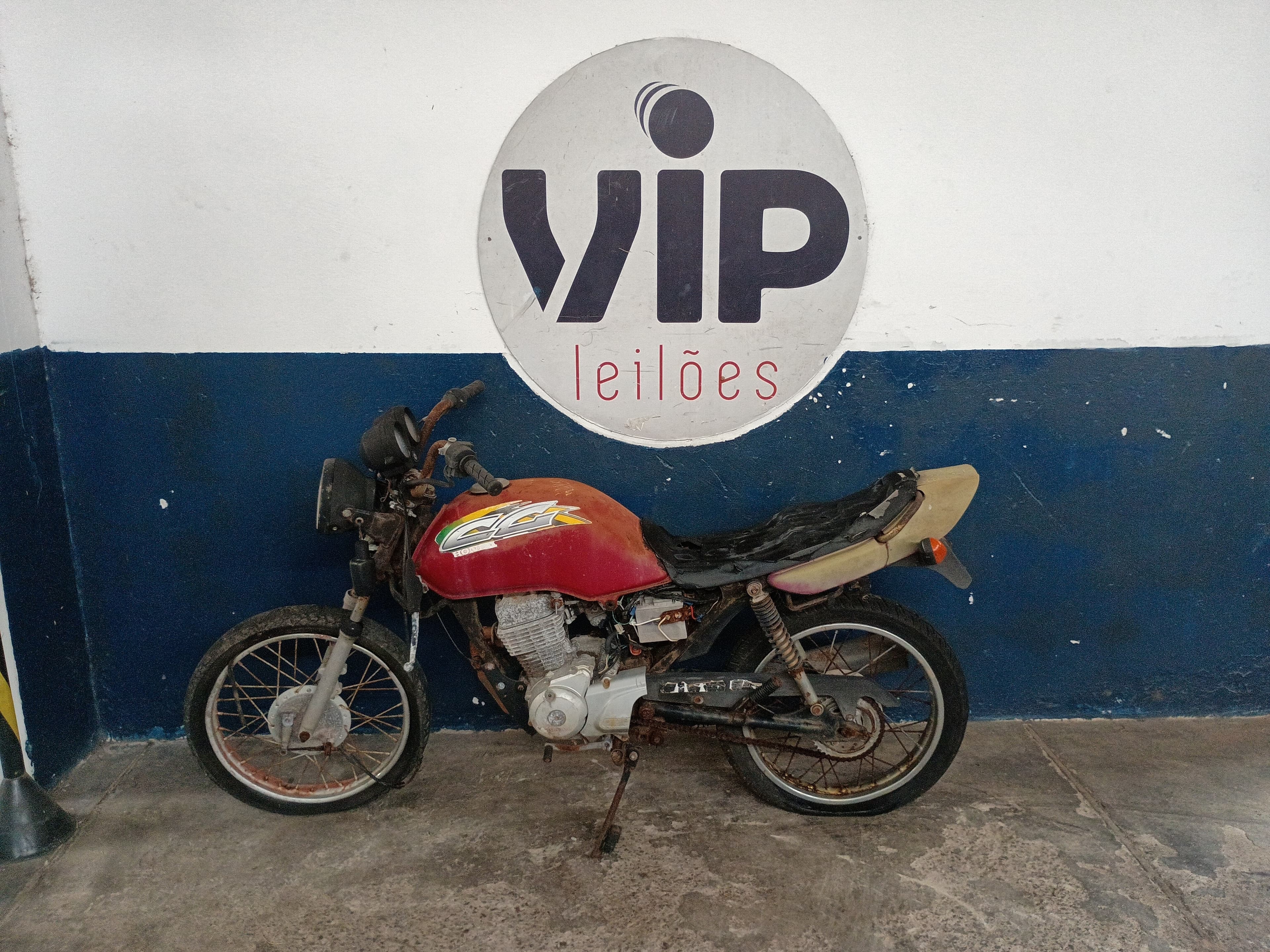 HONDA - CG 125 TODAY - leilão extrajudicial - PARNAÍBA PI - lance mínimo R$ 200