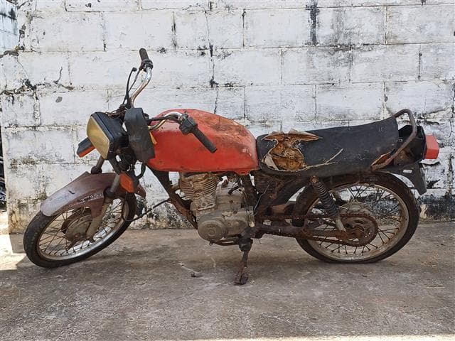 HONDA - CG 125 TODAY - leilão extrajudicial - TERESINA PI - lance mínimo R$ 250