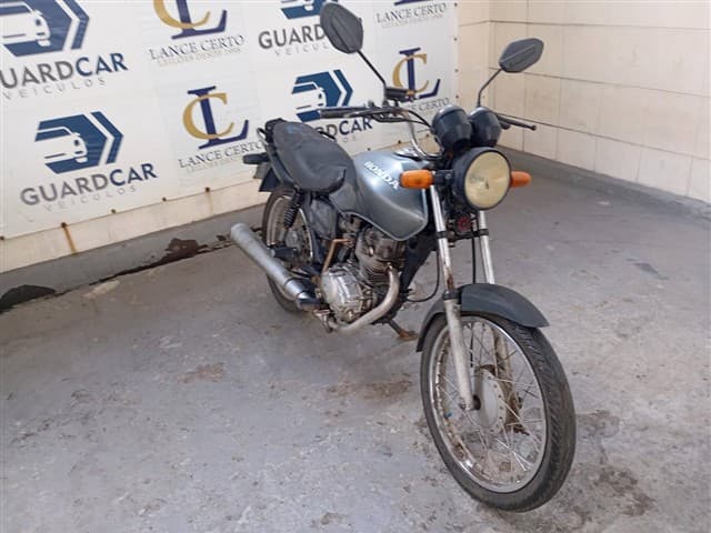 KLL9H10 PE MOTOCICLETA MOTO HONDA/CG 125 - leilão extrajudicial - Não informado BR - avaliação R$ 400