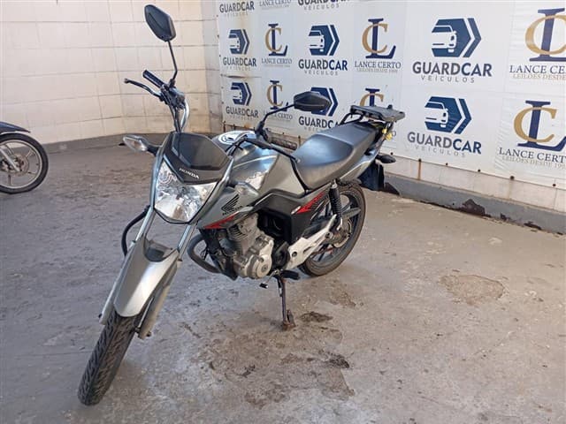 QYN3J14 PE MOTOCICLETA MOTO HONDA/CG 160 - leilão extrajudicial - Não informado BR - avaliação R$ 3.700