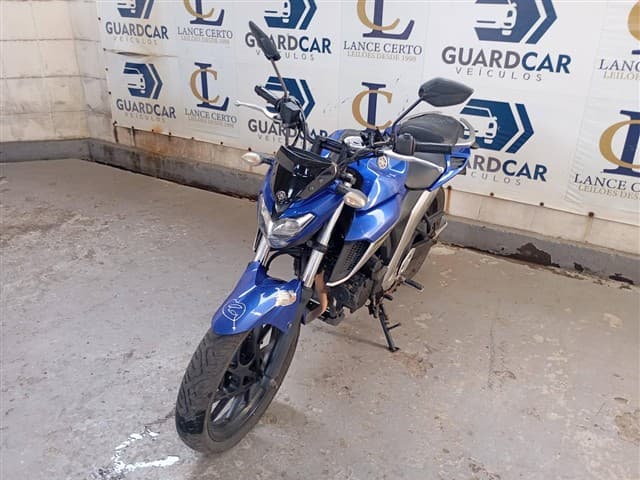 QYW6B57 PE MOTOCICLETA MOTO YAMAHA/FZ25 - leilão extrajudicial - Não informado BR - avaliação R$ 2.400