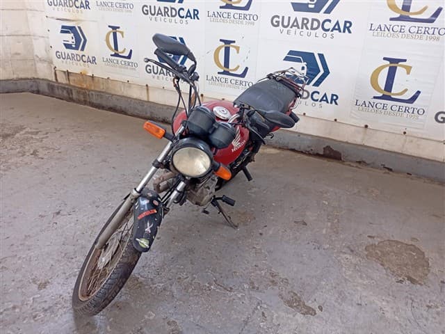 KHL3D68 PE MOTOCICLETA HONDA/CG 125 FAN - leilão extrajudicial - Não informado BR - avaliação R$ 1.500