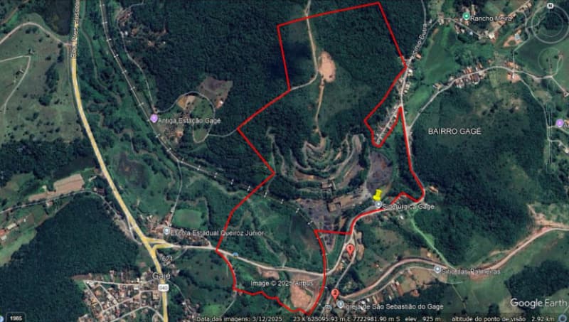 IMÓVEL INDUSTRIAL SITUADO À RUA SANTA EFIGÊNIA, Nº 9661, LUGAR DENOMINADO GAGÉ, EM CONSELH - leilão judicial - Conselheiro Lafaiete MG - lance mínimo R$ 1.500.000