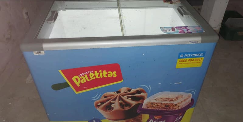 1 - UM FREEZER FRICON, MODELO HCEB311 – 1V301, CAPACIDADE 311 L, EM BOM ESTADO DE CONSERVA - leilão judicial - Não informado BR - lance mínimo R$ 2.400