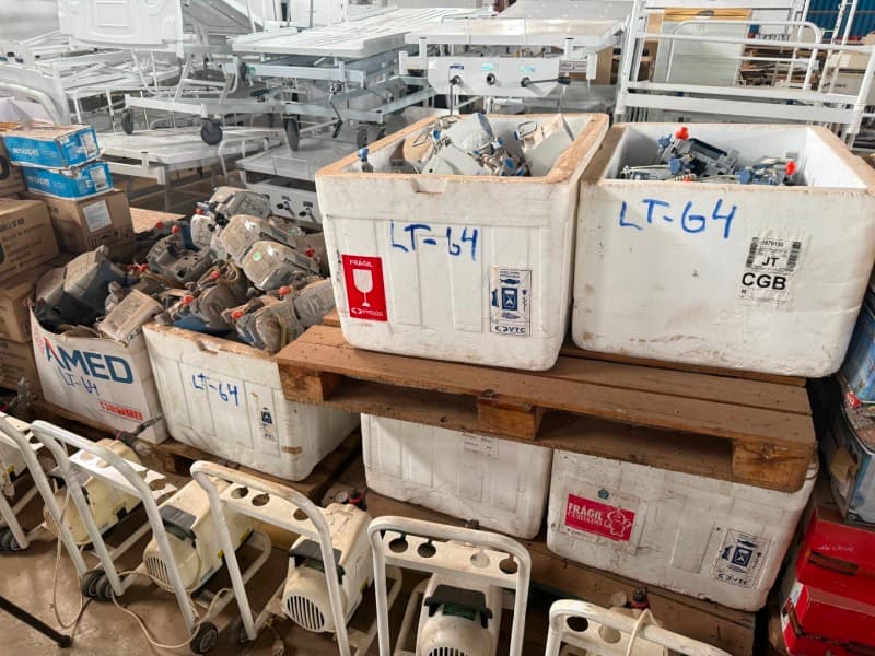 BOMBAS DE INFUSÃO AGILIA VP MC (ANTIGA VOLUMAT) - leilão extrajudicial - Não informado BR - lance mínimo R$ 2.000