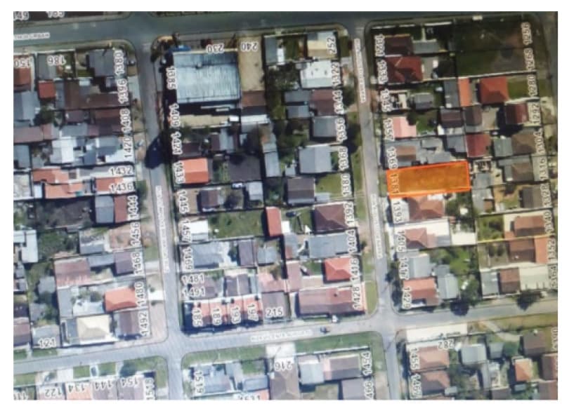 Lote COM ÁREA TOTAL DE 432,00 M², Rua Augusto Debarba, 1381, Bairro São Marcos, São José dos Pinhais/PR. - leilão judicial - São José dos Pinhais PR - lance mínimo R$ 108.000
