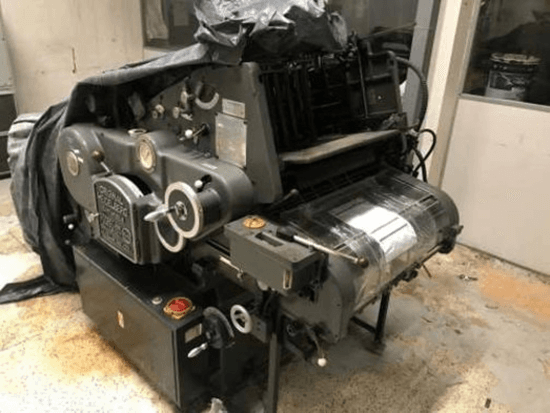 IMPRESSORA OFFSET, MARCA HEIDELBERG, MODELO KORD, SÉRIE 352639, PLANA, 46X46, ANO 1977 - PROCESSO 11414-14/SF-86 - Informática,Conjunto de Bens Diversos - R. Cel. Aparício Borges PORTO ALEGRE RS - lance mínimo R$ 24.670