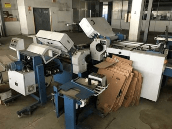 DOBRADEIRA DE PAPEL, MARCA PURPLE MAGNA, MODELO ZYS 560, SÉRIE 12-15207, COR AZUL E CINZA-CLARO - Informática,Conjunto de Bens Diversos - R. Cel. Aparício Borges PORTO ALEGRE RS - lance mínimo R$ 89.945