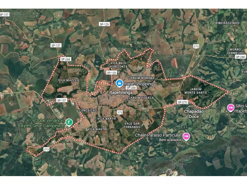 Terreno à venda em leilão - leilão judicial - Itapetininga SP - lance mínimo R$ 46.068