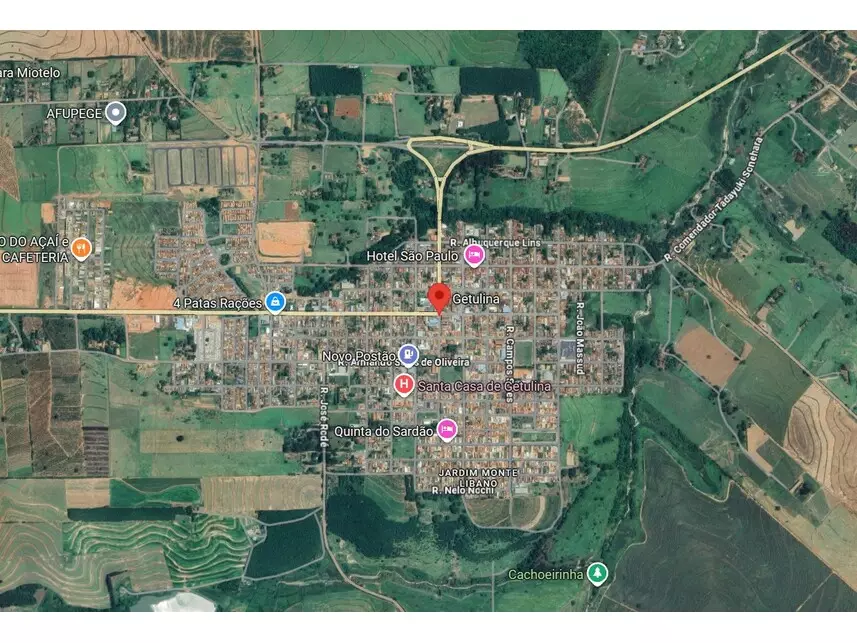 Terreno à venda em leilão - leilão judicial - Getulina SP - lance mínimo R$ 36.227