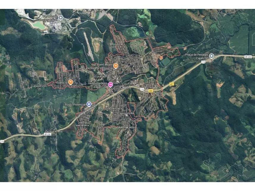 Terreno à venda em leilão - leilão judicial - Cajati SP - lance mínimo R$ 76.780