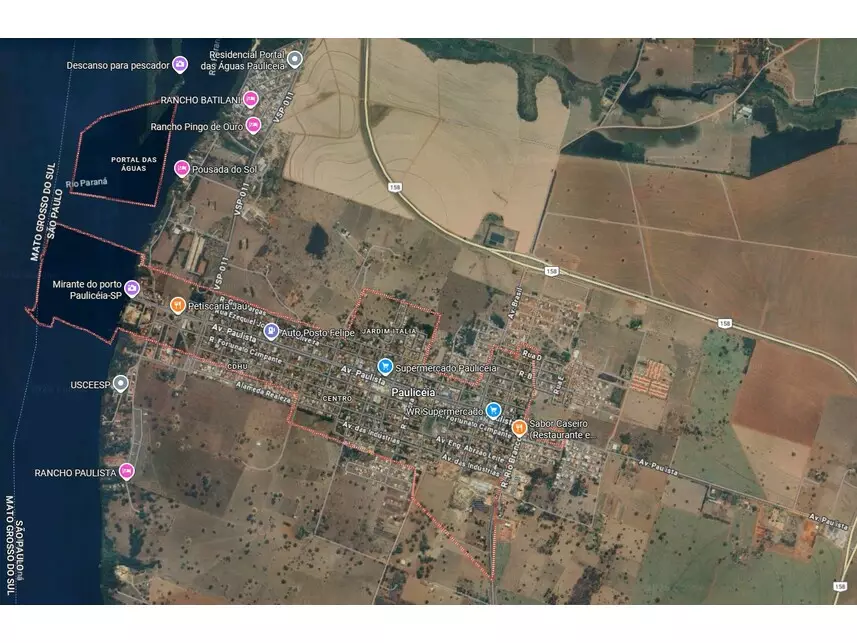 Terreno à venda em leilão - leilão judicial - Paulicéia SP - lance mínimo R$ 40.761