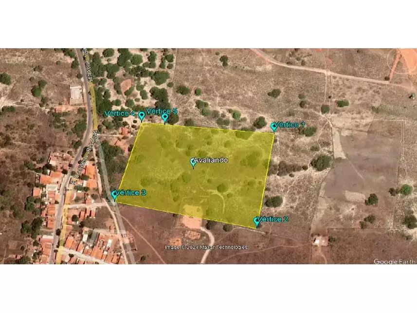 Terreno à venda em leilão - leilão extrajudicial - Areia Branca RN - lance mínimo R$ 334.200