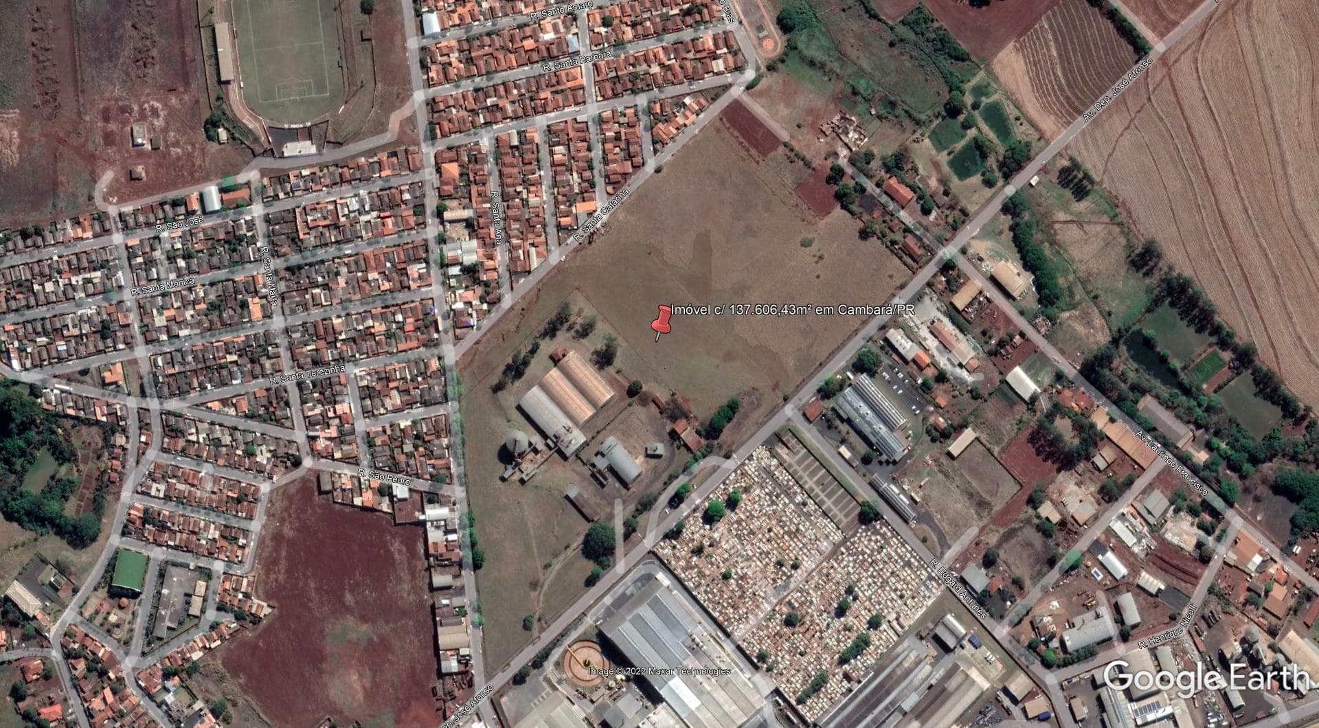 Imóvel c/ 137.606,43m² em Cambará/PR - leilão judicial - Não informado BR - lance mínimo R$ 10.449.458