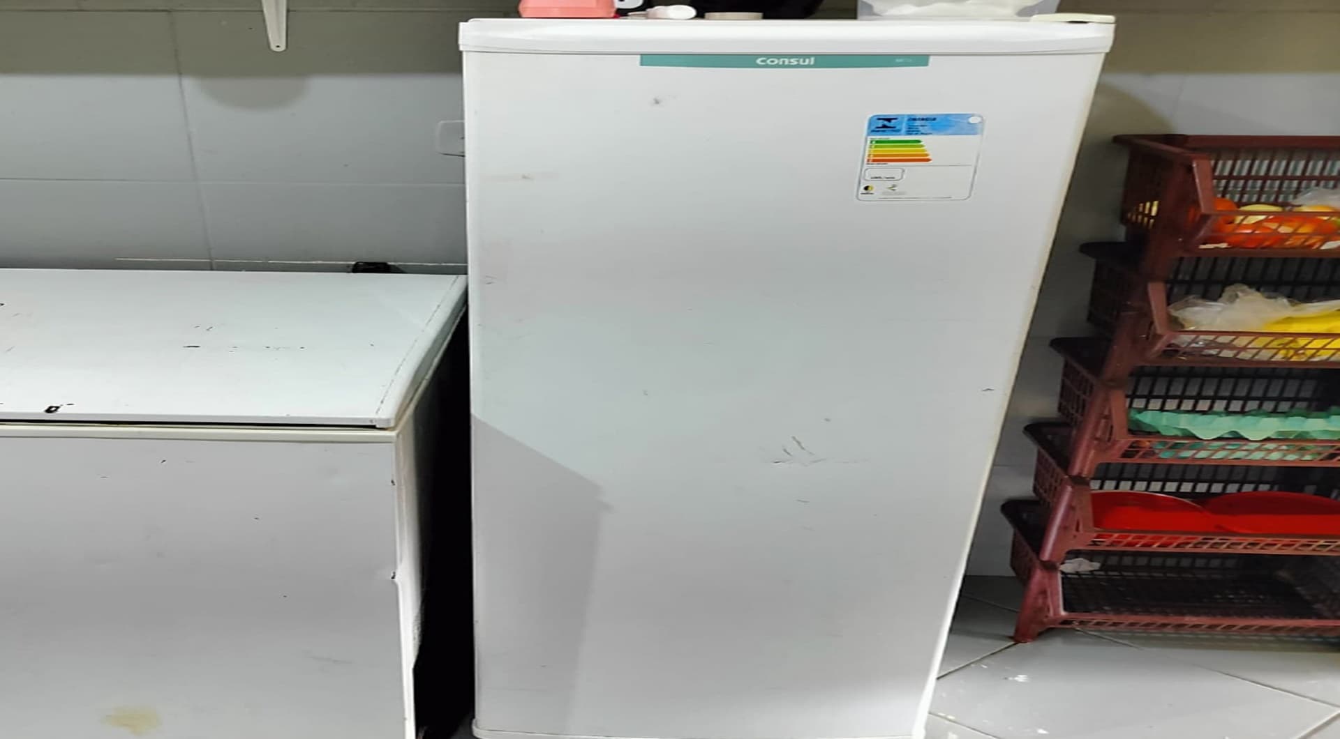 01 (uma) geladeira da marca Consul - leilão judicial - Não informado BR - lance mínimo R$ 750